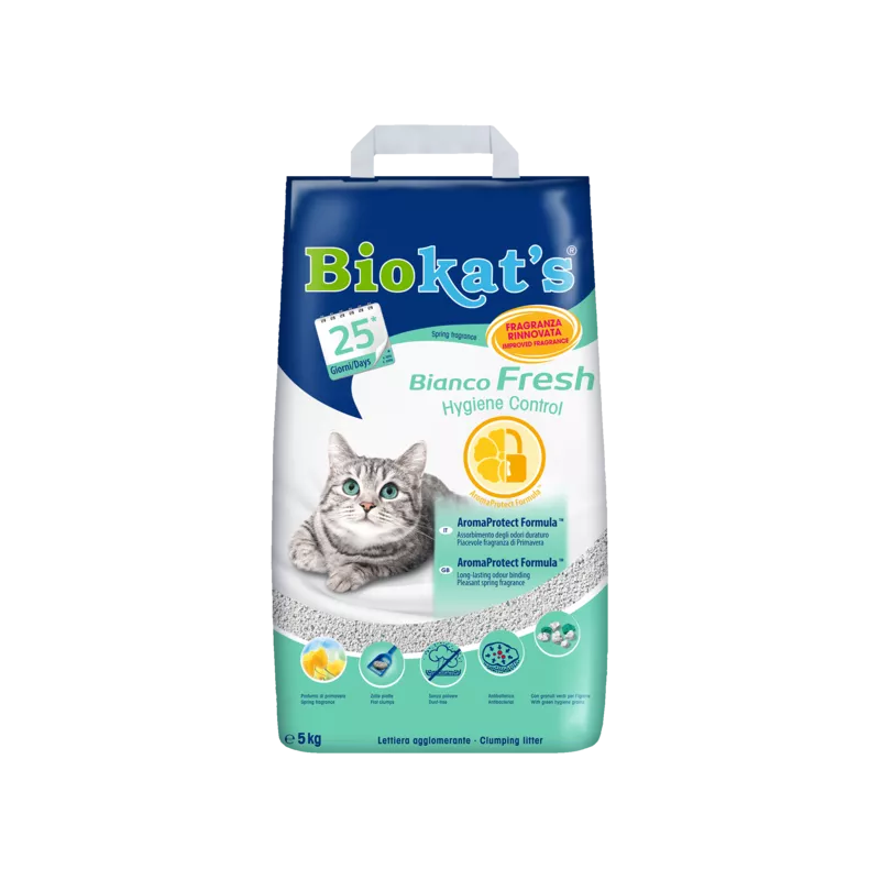 Biokat's Bianco Fresh Hygienie Control 5kg