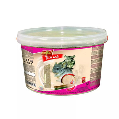 Vitapol smėlis šinšiloms, kibirėlis 5,1kg - 3l