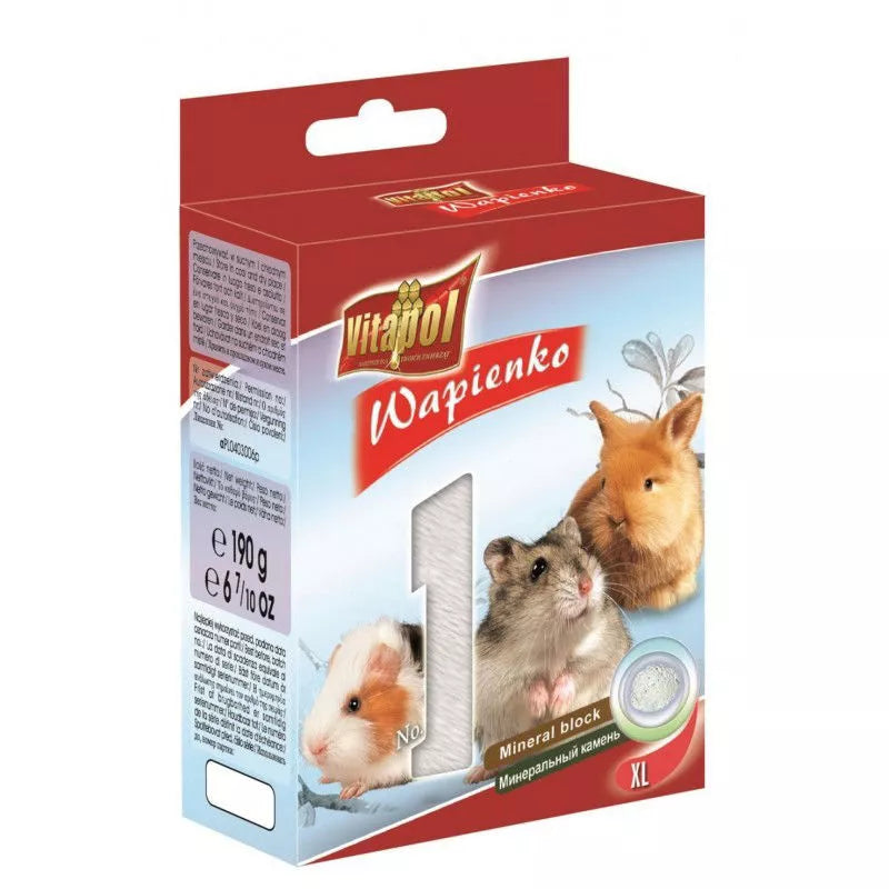 Vitapol mineralinis akmuo graužikams ir triušiams natūralus 190g