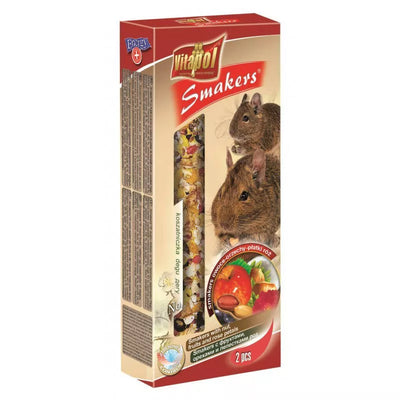 Vitapol Smakers® degu su vaisiais, riešutais ir rožių žiedlapiais