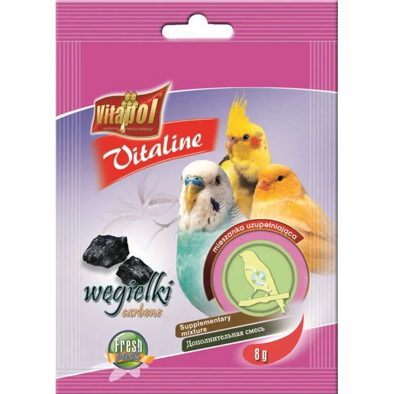Vitapol Vitaline natūrali anglis paukščiams 8g