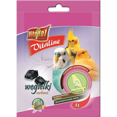 Vitapol Vitaline natūrali anglis paukščiams 8g