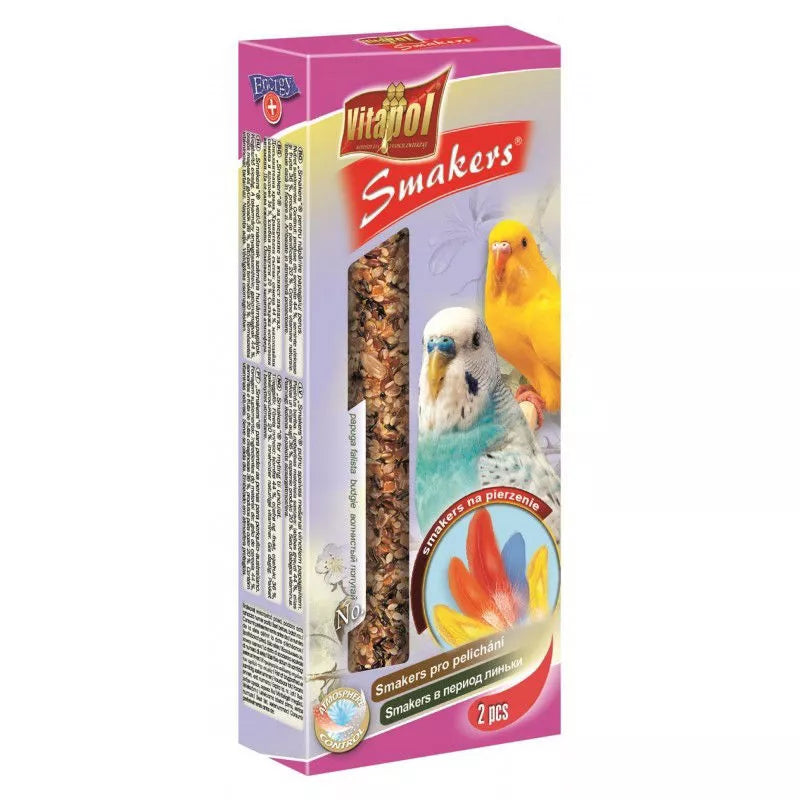 Vitapol Smakers skanėstas banguotosioms papūgėlėms plunksnavimuisi 90g