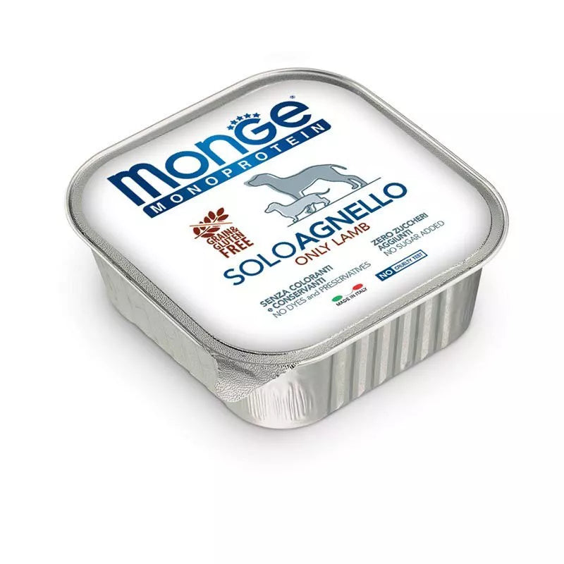 Monge Monoproteico konservai šunims su ėriena, tik vienos rūšies mėsa 400g