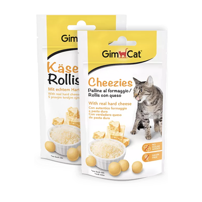 GimCat Cheezies skanėstai katėms su sūriu 50g