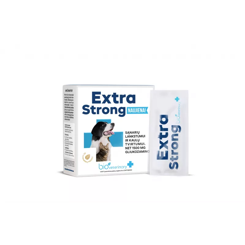 Bioveterinary Extra Strong maisto papildas augintiniams N28