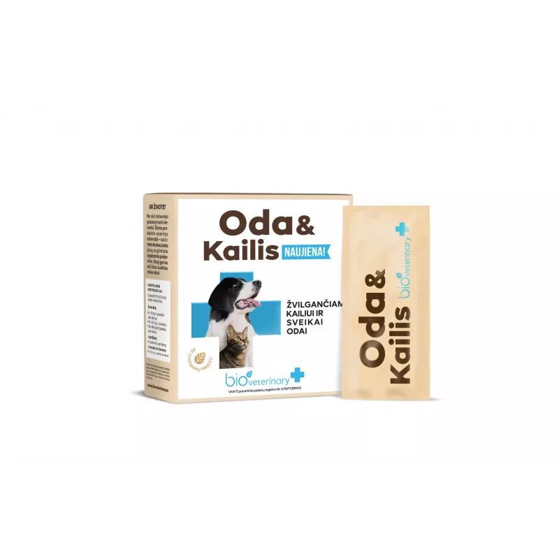 Bioveterinary Oda & Kailis maisto papildas augintiniams