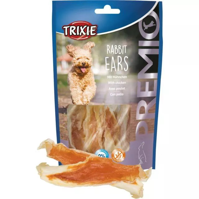 Trixie PREMIO Skanėstas Triušio ausys, 80 g