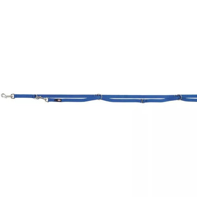 Trixie Premium pritaikomas pavadys, ilgas, XS-S 3m/15mm, mėlynas