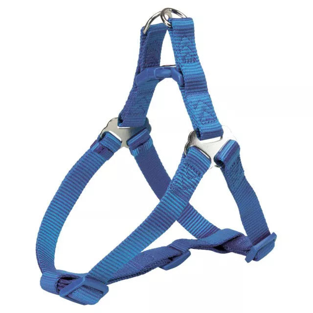 Trixie Premium One Touch petnešos, XS-S 30-40cm/10mm, mėlynos