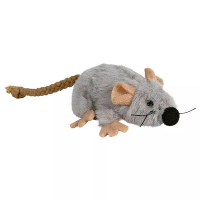 Trixie Pelė, pliušas, su kačių mėta, 7cm