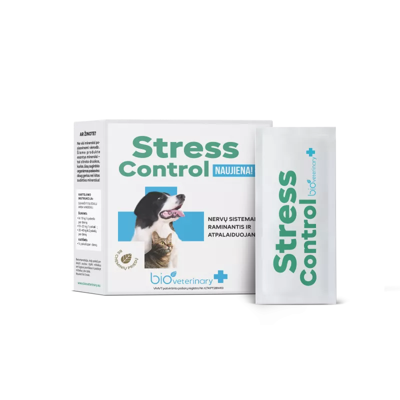 Bioveterinary Stress Control maisto papildas augintiniams N28