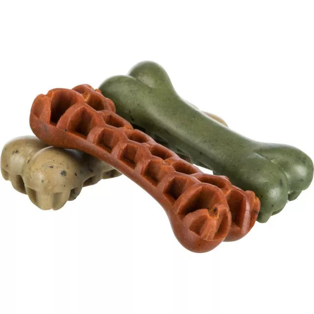 Trixie Denta Fun Veggie kaulas su tuštumomis ir dumbliais, 12cm, 58 g