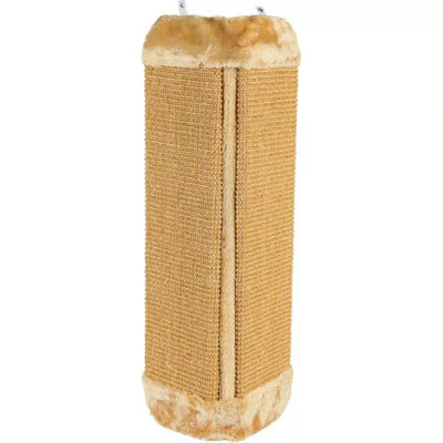 Trixie Draskyklė XL kamp., sizalis/pliušas, su katžole, 32x60 cm, pilka/šv. pilka