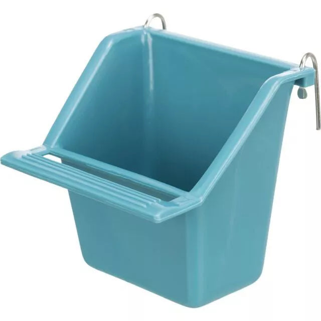 Trixie Pakabinamas dubenėlis paukščiams, plastikas, 130 ml/8x7cm, įv. spalvų