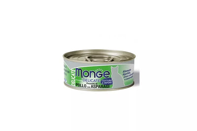 Monge Delicate - Wet Cat Chicken with asparagus 80 g