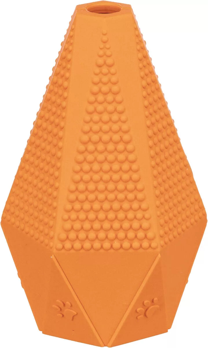 Trixie jumper žaislas šunims, kaučiukas, 10 cm, oranžinis