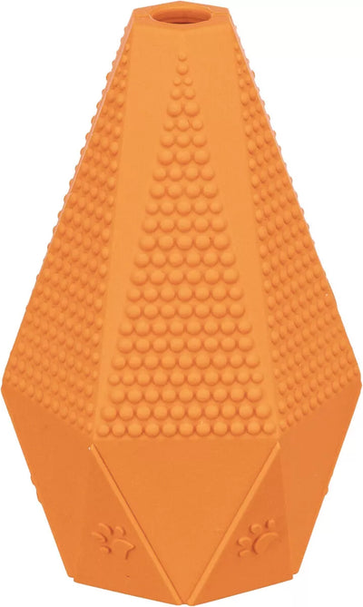 Trixie jumper žaislas šunims, kaučiukas, 10 cm, oranžinis