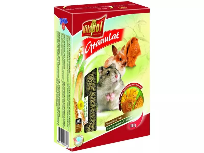 Vitapol Visavertis granuliuotas ėdalas graužikams ir triušiams1kg