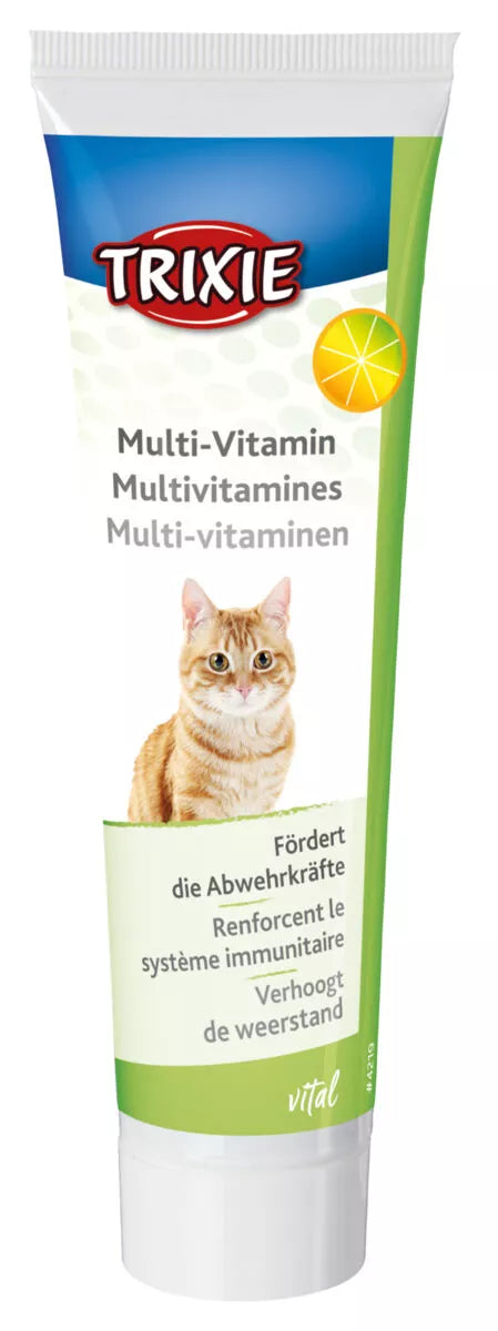 Trixie Multivitaminų pasta katėms, D/FR/NL, 100g