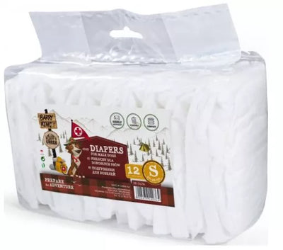 BARRY KING šunų sauskelnės patinams, S, 30 - 46 cm, 12vnt.