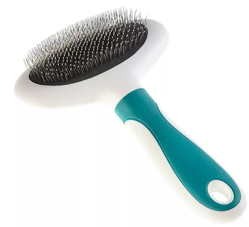 Gimdog Slicker Brush Size M 10,5x18,2cm ovalus šepetys