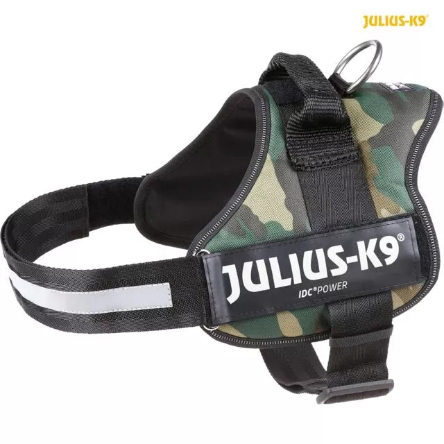 K9®Powerharness petnešos šuniui , 2XL/3: 82-116 cm/50 mm, kamufl.