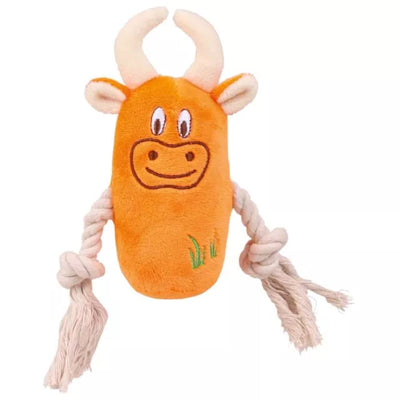 Trixie Gyvūnas su virve, pliušas, 13cm, įv. Spalvų