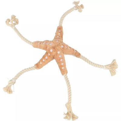 1.8_36046 TRIXIE BE NORDIC Jūrų žvaigždė Jane, pliušas/virvė, 32 cm (pak.2)