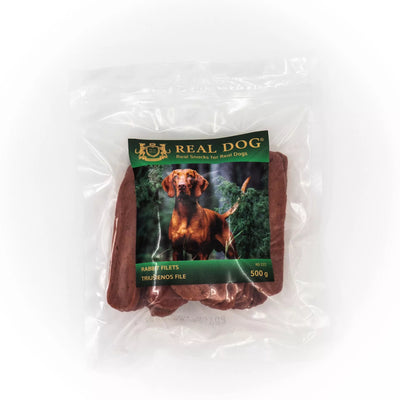 Real Dog SNACKS Triušienos file 500g