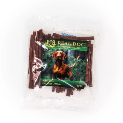 Real Dog SNACKS Arklienos lazdelės 500 g