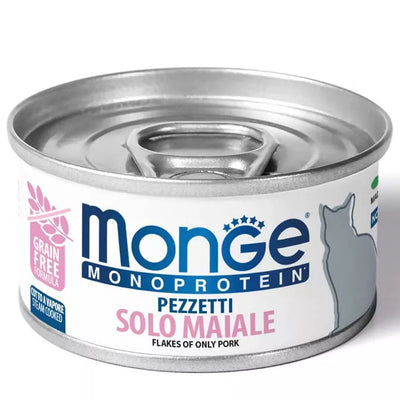 Monge MONOPROTEIN - Cat Flakes Only PORK 80 g