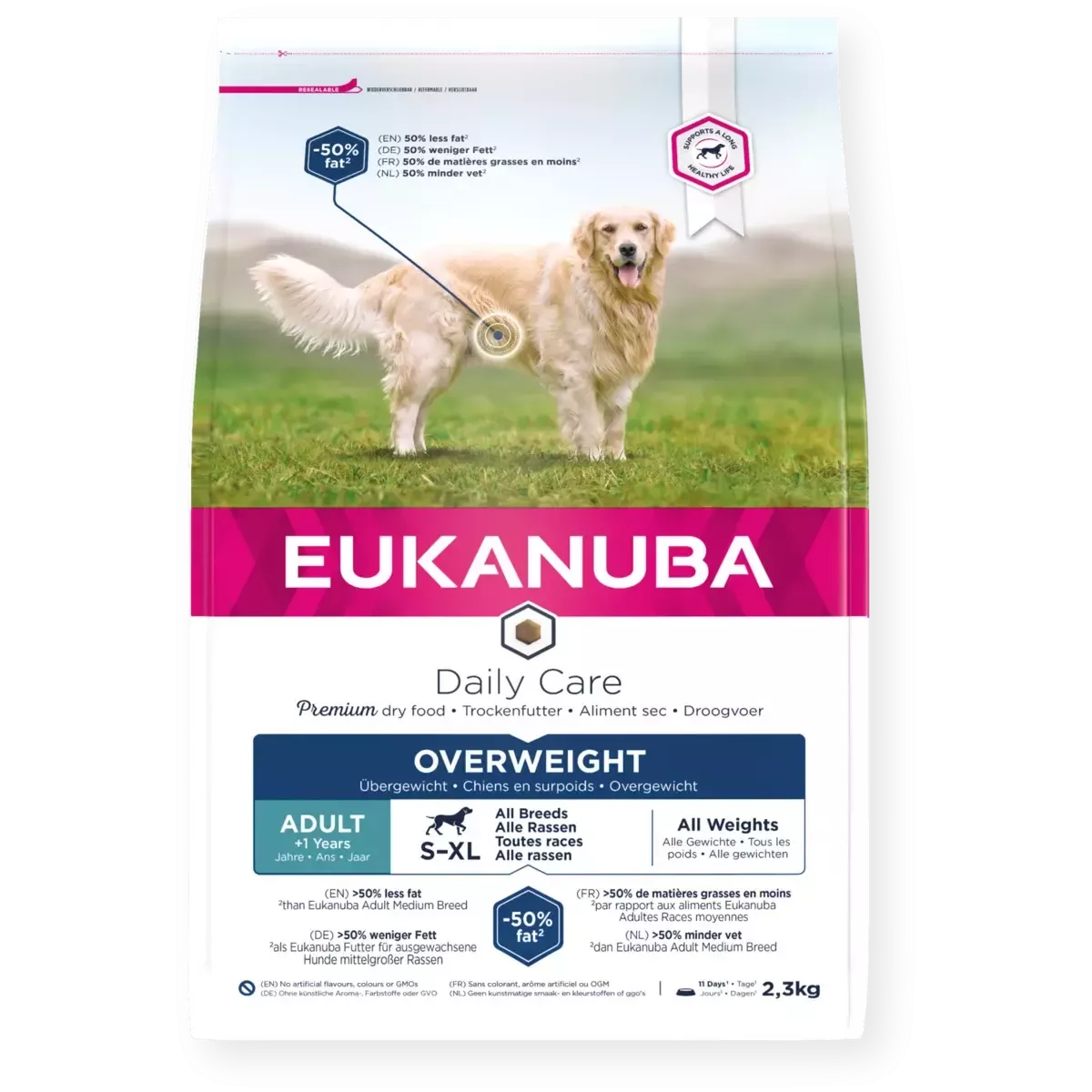 Eukanuba Daily Care Overweight, Sterilized All Breeds 12kg