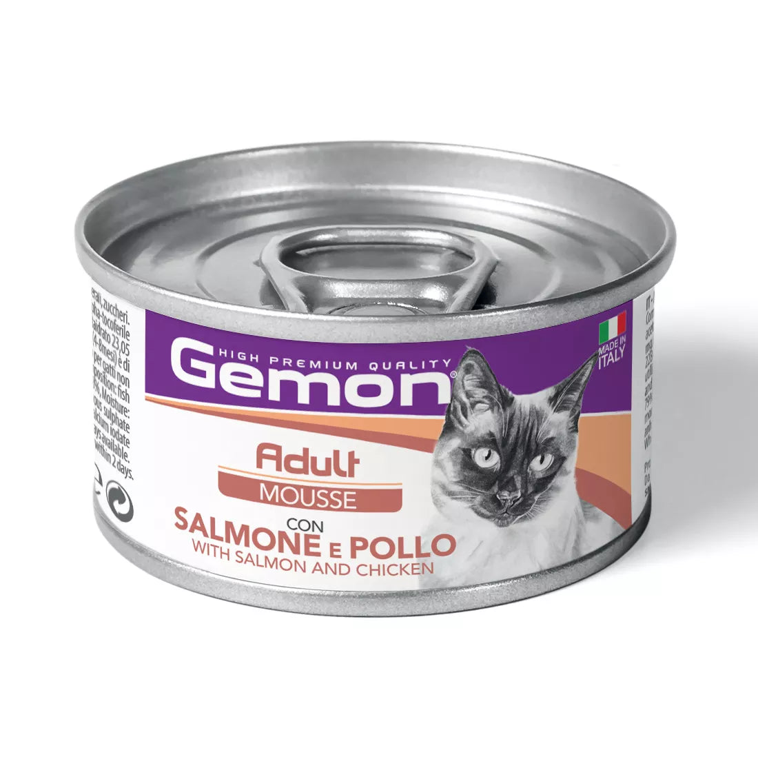 GEMON - Wet Cat Mousse Adult Salmon/Chicken 85g