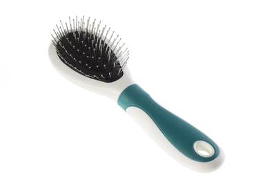 Gimdog Brush With Round Pins 6,5x21,5cm ovalus šepetys apvaliais dant. Vienpusis
