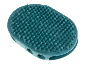 Gimdog Double Sided Oval Brush 11,5x15cm ovalios šukos ant delno dvipusės