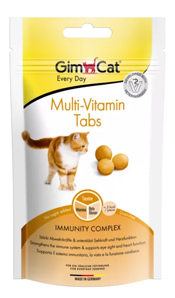GIMCAT MULTI-VITAMIN TABS skanėstai katėms 40g