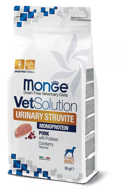 M81030 MONGE VetSolution Dog Struvite 2 kg