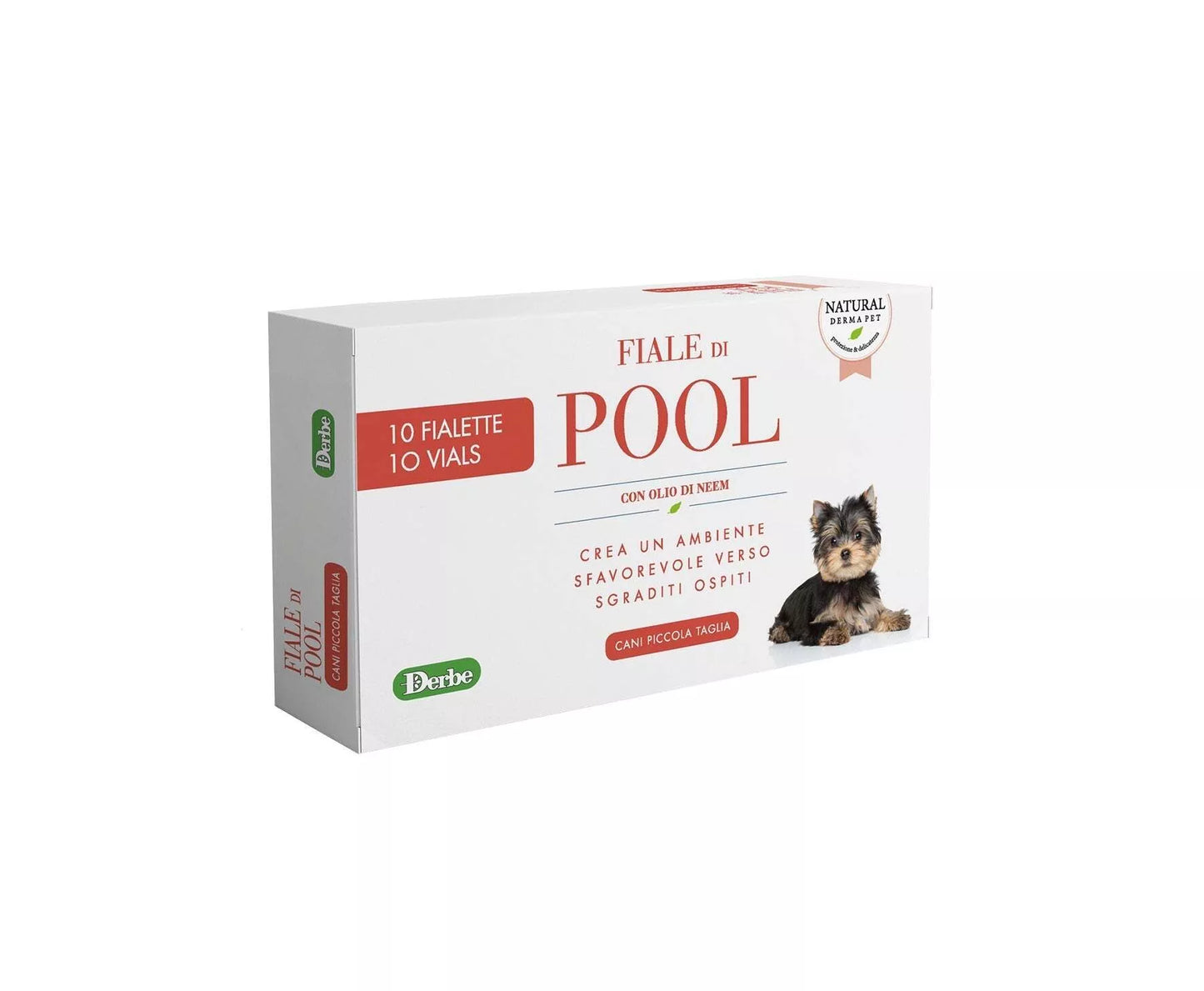 Natural Derma Pet Blusų ir erkių apsaugos ampulė – Mėnesio formulė lašinimo ant odos, 5 ml smulkioms veislėms