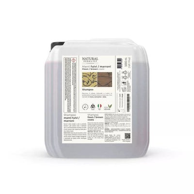Natural Derma Pet rudojo kailio šampūnas šunims – sodrina spalvą, švelnios valomosios formulės, 300 ml