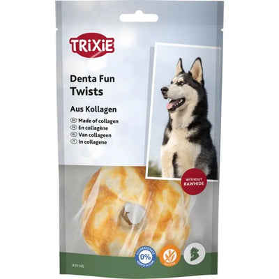 Trixie Denta Fun Riestainis, kolagenas su vištiena, 2x85g