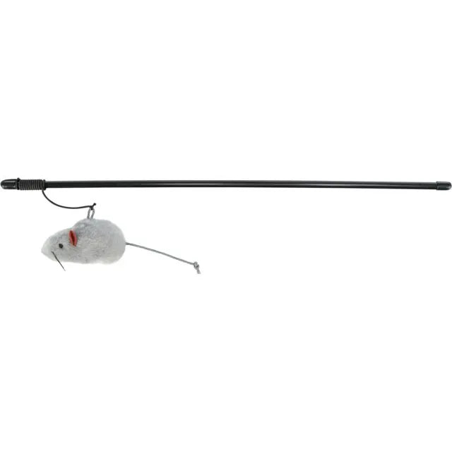 Trixie Meškerė su pele, plastm.-pliušas, su kačių mėta, 50 cm