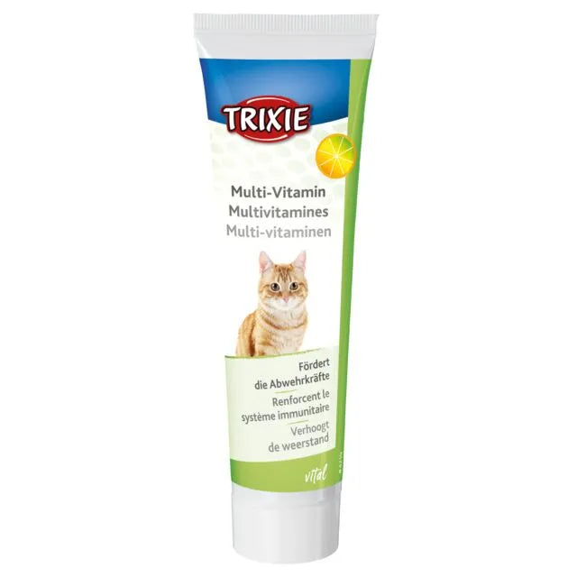 Trixie Multivitaminų pasta katėms, D/FR/NL, 100g