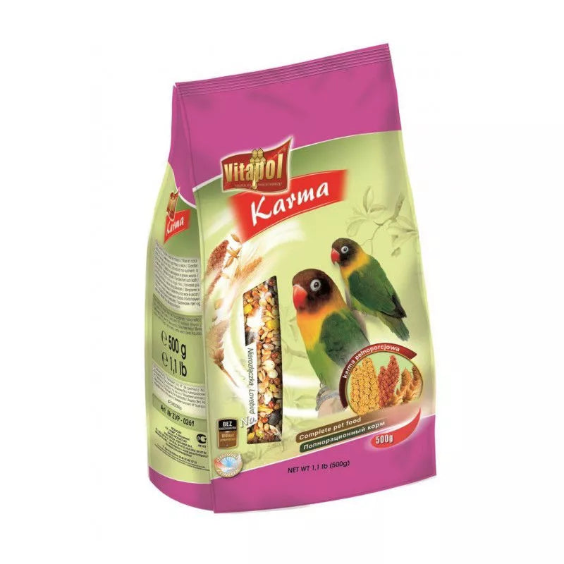 Vitapol visavertis lesalas Neišskiriamosioms papūgėlėms 500g