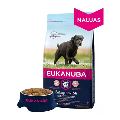 Eukanuba Senior large breed visavertis pašaras senyviems šunims (virš 9 m.) 15kg