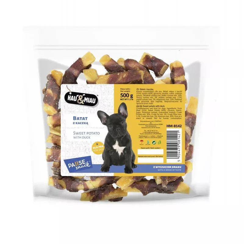 Hau&Miau batatai (saldžiosios bulvės) apsukti antiena 500g