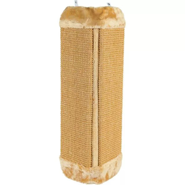 Trixie Draskyklė XL kamp., sizalis/pliušas, su katžole, 32x60 cm, pilka/šv. pilka