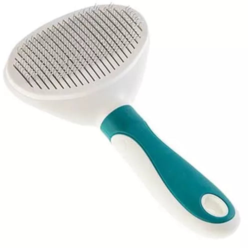 Gimdog Oval Slicker Brush/Hair Rem.11x19,5cm ovalus šepetys su plaukų išvalymu