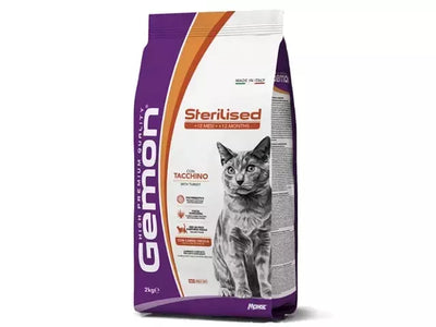 GEMON - Dry Cat Sterilized turkey 7kg