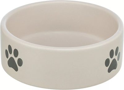 Trixie Keramikinis dubenėlis su letenomis, keramika, 0.8 l/16 cm, šv. pilkas/pilkas